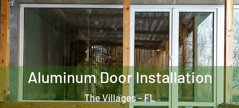  Aluminum Door Installation The Villages - FL