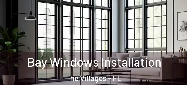  Bay Windows Installation The Villages - FL