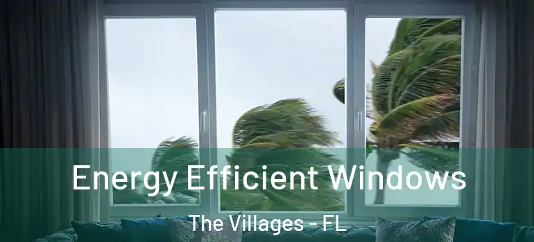 Energy Efficient Windows The Villages - FL