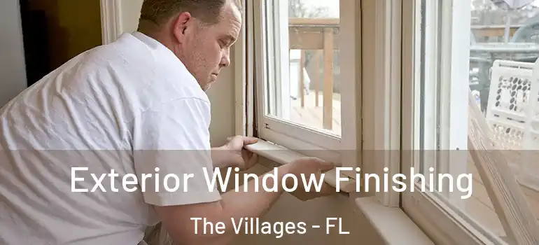  Exterior Window Finishing The Villages - FL
