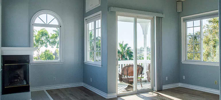 Tempered Glass Sliding Door inThe Villages, FL
