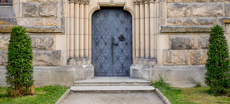 Traditional Double Front Doors in The Villages, FL