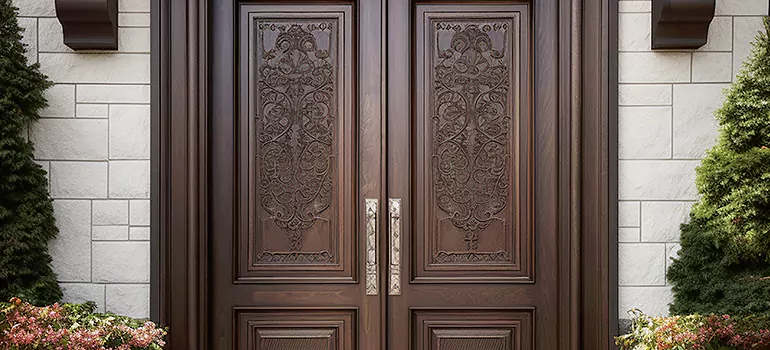 Double Front Doors in The Villages, FL