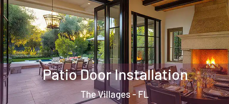  Patio Door Installation The Villages - FL