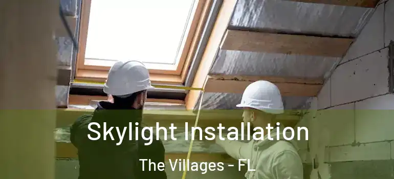  Skylight Installation The Villages - FL