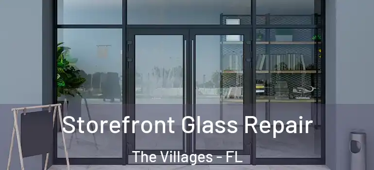  Storefront Glass Repair The Villages - FL