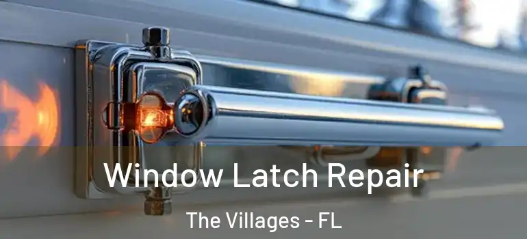  Window Latch Repair The Villages - FL