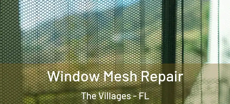  Window Mesh Repair The Villages - FL